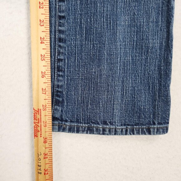 Chicos Jeans Womens .5 Blue 6 Bootcut Platinum Ultimate Fit Stretch Denim Casual - Picture 5 of 11